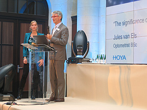 Jules van Els, BSc und Marleen Veldt
